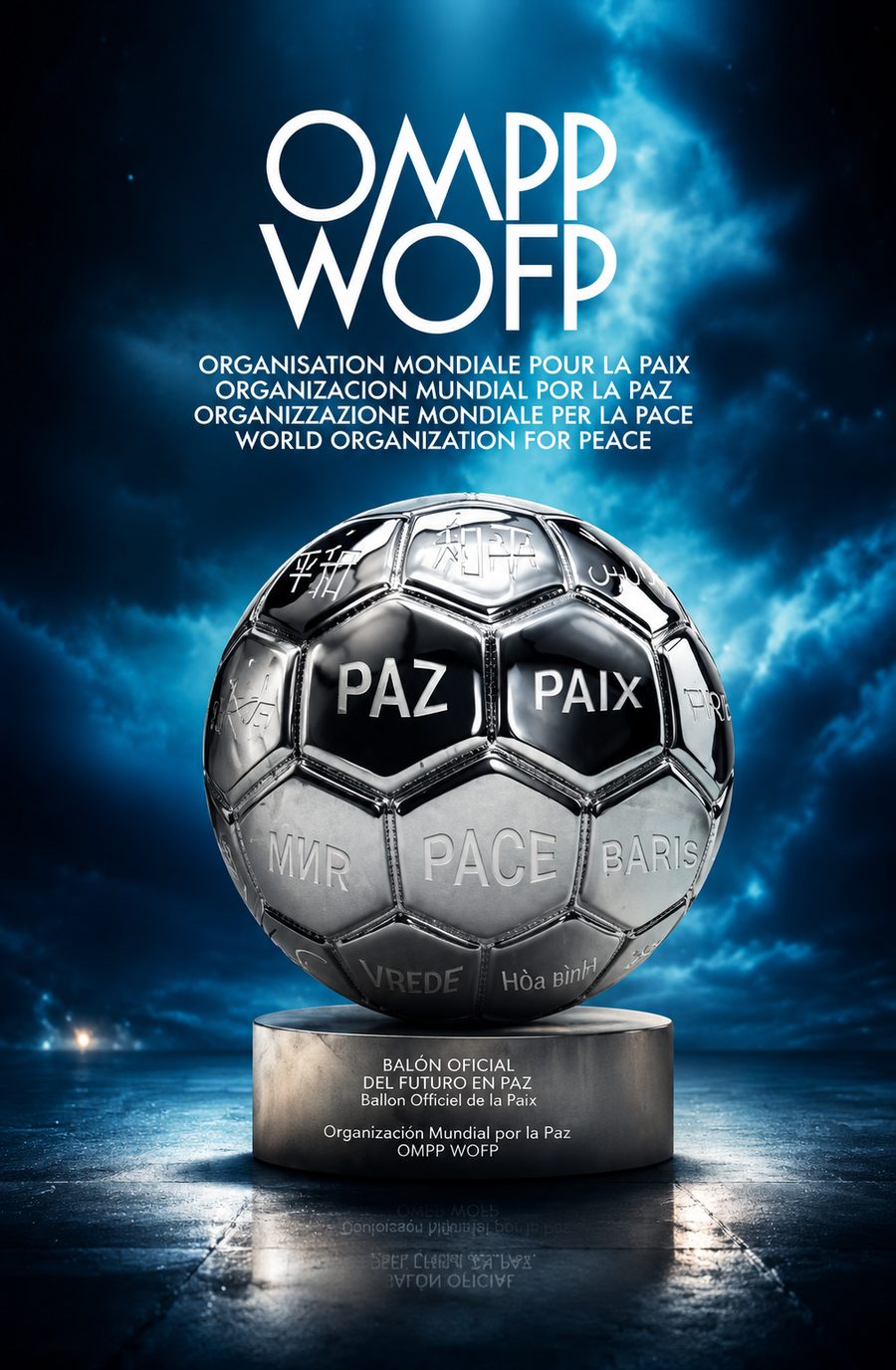 Bal&oacute;n Oficial del Futuro en Paz - OMPP WOFP